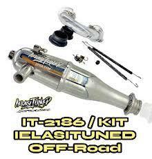 IelasiTuned 2186 Pipe & Manifold .21 KIT for 1/8 Off Road Buggy